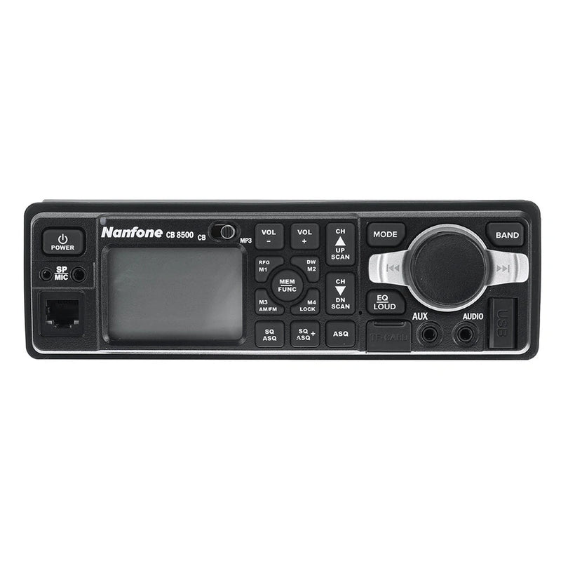 Nanfone CB8500 CB Radio 25.615-30.105MHz Combines MP3 bluetooth Walkie Talkie AM/FM Scanner Receiver Works on Existing Car Speaker