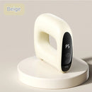 Fascia Massager Ring with Heat Compress 5 Speed Vibrating Massage for Neck Back Waist Leg Portable Handheld Muscle Massage Tool Type-C Fast Charging