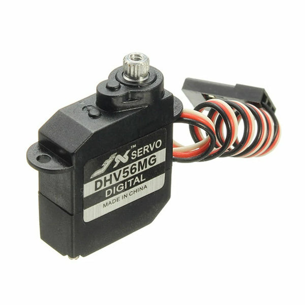 4PCS JX Servo DHV56MG 5.6g DS Digital Coreless MG Metal Gear HV Servo 1.2kg 0.10sec For RC Airplane