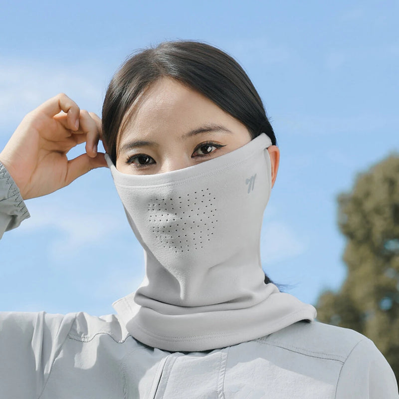 WEST BIKING Ear-hanging Thermal Cycling Mask Winter Breathable Windproof High Elastic Warm Neck Wrap for Cycling Skiing Climbing Outdoor Sports