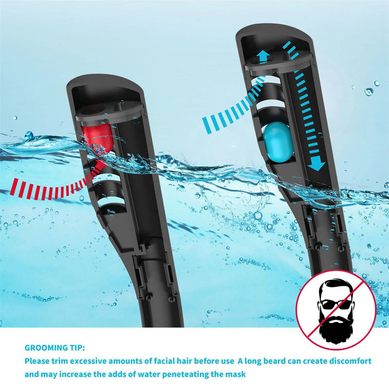 Double Tube Silicone Full Dry Diving Goggles Diving Equipment Snorkeling Goggles Adult Swimming Glasses Diving Goggles Self Contained Underwater Breathing