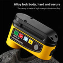 BENGGUO 120dB Bicycle Fingerprint Unlocking Disc Brake Lock USB Charging Waterproof Alarm Safety Protection Motorcycle E-Bike Anti-theft Lock