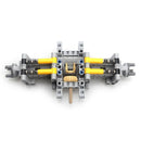 MOC-9365 High-tech Parts Building Blocks + Wheels Small Particle Rear Drive System Shock Absorbing Chassis Creative Toy Assembly Model