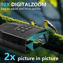 IPRee High Definition Infrared Night Vision 10X Zoom Digital 5K  60MP Outdoor Telescope Camera for Hunting Camping