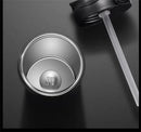 IPRee 600ml/21OZ Portable Thermal Coffee Mug with Straw Double Wall Insulated Sublimation Tumble Leakproof Water Thermos Portable Coffee Cup