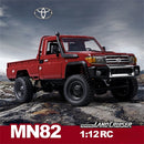 MNRC MN82 RTR 1/12 2.4G 4WD RC Car for TOYOTA Land Cruiser LC79 Rock Crawler LED Light Climbing Off-Road Truck Full Proportional Vehicles Models Toys