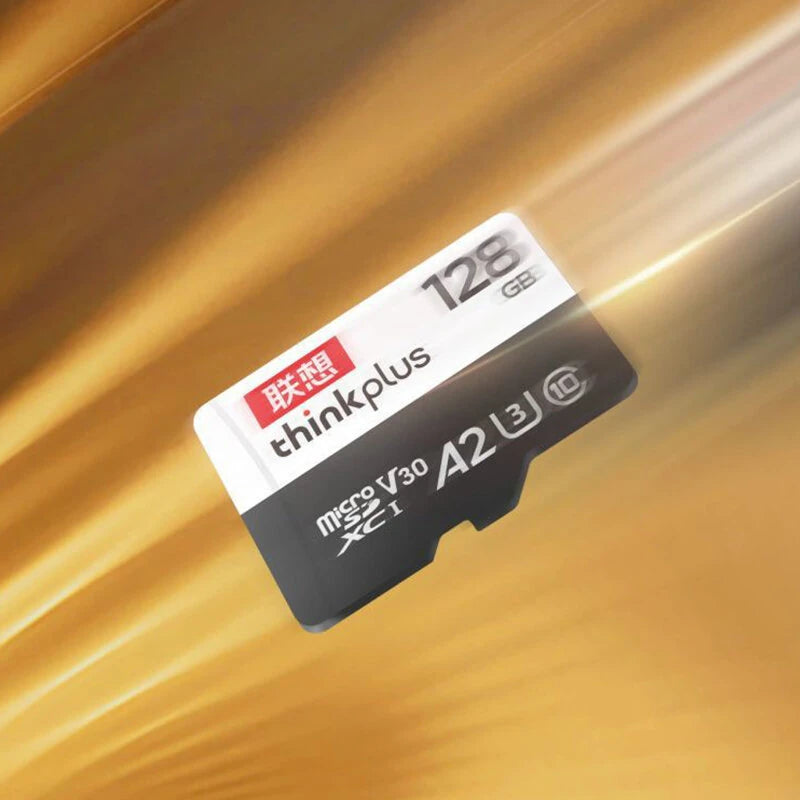 Lenovo Thinkplus TF Memory Card 256GB/128GB/64GB A2 U3 Class10 High Speed Micro SD Card Flash Memory Flash Cards for Phone Driving Recorder Camera