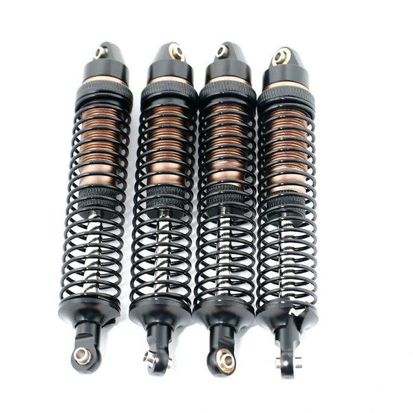 4PCS Upgraded Shock Absorber Damper Oill Filled for TRX4 TRX6 SCX10 I II RGT Yikong Racing 4082 4083 1/10 RC Cars Vehicles Models Parts