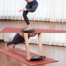 KALOAD Yoga Swing Balance Board Fitness Rehabilitation Training Pedal Sense System Training Balance Board for Home Outdoor Exercise