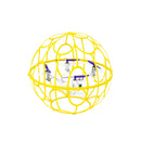 HGLRC B200 Soccer 120mm Wheelbase 2S Barometric Altitude Hold Mode Spherical Fully Protected Kids Gifts 2.4G 4CH 6-Axis Remote Control RC Toys Drone Quadcopter RTF