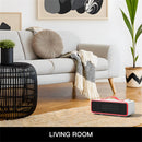 Tevorex 700W PTC Portable Desktop Heater with 2 Heat Modes Smart Temperature Control Fast Heating Heater for Home or Office