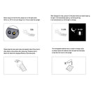 1 To 12 Red Love Valentine'S Day Courtyard Garden Decorative Light Love Ground Plug Lights IP65 Waterproof