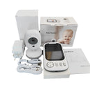 ABM600 3.5 inch Wireless Video Baby Monitor Night Vision Temperature Monitoring Two Way Audio Talk Night Vision Baby Nanny Security Camera