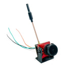 SLONWAKE B19 FPV AIO 5.8GHz 48CH VTX FPV Transmitter w/ Smartaudio Pitmode 25/200/400mW Adjustable Power 2.1mm Lens CMOS 1500TVL 130 Angle FPV Camera for Remote Control Aircraft