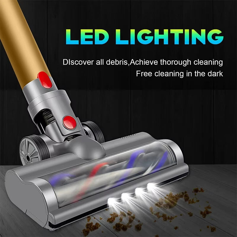 Vacuum Cleaner Brush, Floor Cleaning Tool, Electric Turbine, Replacement Parts for Dyson V7, V8, V10, V11