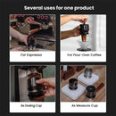 MHW-3BOMBER Coffee Dosing Funnel Aluminum Alloy Blind Shaker Fits 51-54/58mm Handle Espresso Dosing Cup Home Barista Tools