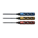 RJX 4PCS Hollow Handle Hex Screw driver Tools Kit Set 1.5mm / 2.0mm / 2.5mm / 3.0mm for RC Models Car Boat Airplane