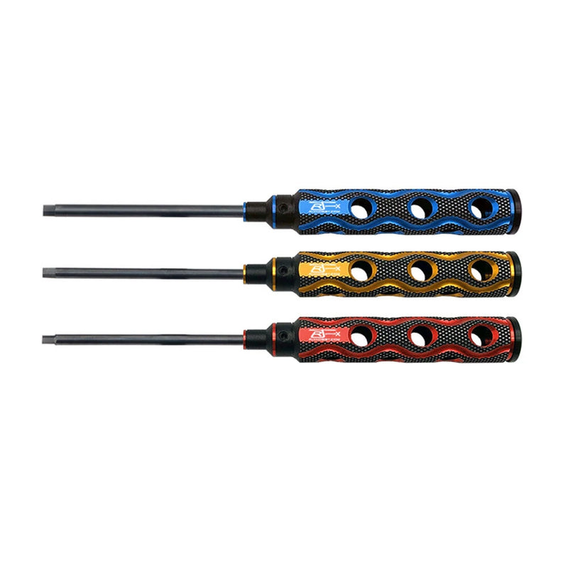 RJX 4PCS Hollow Handle Hex Screw driver Tools Kit Set 1.5mm / 2.0mm / 2.5mm / 3.0mm for RC Models Car Boat Airplane