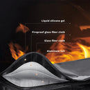 XANES 49*15*15CM Lithium Battery Storage Bag for Electric Bicycle Portable Waterproof Fireproof Explosion-proof Safety E-bikes Battery Handbag with Hidden Charging Port Design