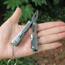 IPRee Labor Saving Mini Multitool Pliers with Led Light Lightweight Folding Pliers Antirust Stainless Steel Outdoor Tools Hiking