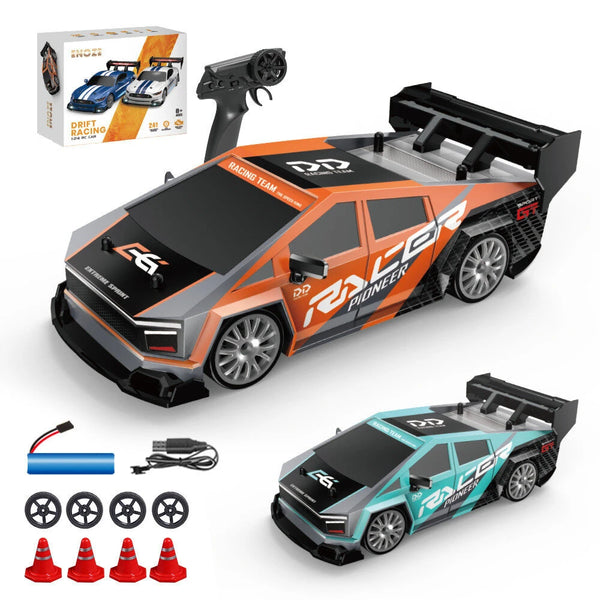 ENOZE 8603 8604 RTR 1/24 2.4G 4WD 30km/h Drift RC Car Tesla AE86 High Speed Racing LED Light On-Road Vehicles Models Toys