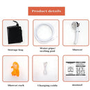 IPRee Outdoor Shower Pump Dormitory Camping Portable 2-in-1 Electric Shower Emergency Lighting Portable Camping Shower