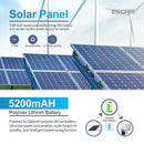 ESCAM QF103 3MP WiFi IP Camera Wireless PTZ Solar Panel Battery Cam Intelligent Night Vision Human Detection Two-way Audio IP66 Waterproof PIR Alarm Camera for Home Safety