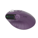 Vertical Ergonomics Wireless Mouse 2.4G/bluetooth 1000-2400DPI Type-C Rechargeable Silent Mice