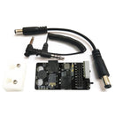 URUAV 5.8GHz RX PORT 3.0 PLUS Digital to Analog Receiver Board Adapter Metal Mounting Case Shell Combo with Low Voltage Alarm for DJI V1 V2 Fatshark FPV Goggles