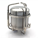 IPRee Mini Portable Liquid Alcohol Stoves Camping Picnic Stove Outdoor Stainless Steel Liquid Alcohol Stove Liquid Burner for Camping
