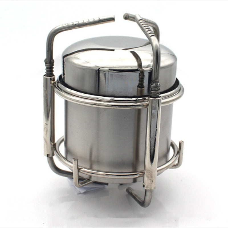 IPRee Mini Portable Liquid Alcohol Stoves Camping Picnic Stove Outdoor Stainless Steel Liquid Alcohol Stove Liquid Burner for Camping