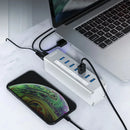 ORICO A3H 7 In 1 USB 3.0 Hub Docking Station Aluminum USB Splitter with 7USB3.0 for PC Laptop Matebook HUAWEI XIAOMI Macbook Pro