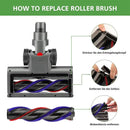 Roller Brush Head forDyson V7 V8 V10 V11 V15 with LED Headlight Premium ABS Replacement Part 966489-08 966489-11