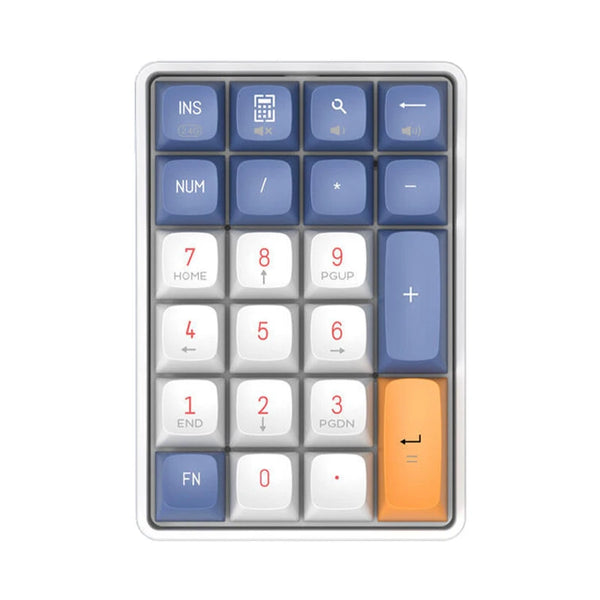 Aigo A18 22 Keys Dual Mode Mechanical Number Keypad Hot-swap PBT Two-color Keycaps Quick Calculator 2.4G/Wired Customed Numeric Keypad Keyboard