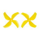 4 Pairs GEMFAN 1613 40mm 1.6 Inch 4 Blade PC Propeller 1mm / 1.5mm for FPV Racing Drones Compatible with 0802 1102 Motor
