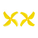 4 Pairs GEMFAN 1613 40mm 1.6 Inch 4 Blade PC Propeller 1mm / 1.5mm for FPV Racing Drones Compatible with 0802 1102 Motor