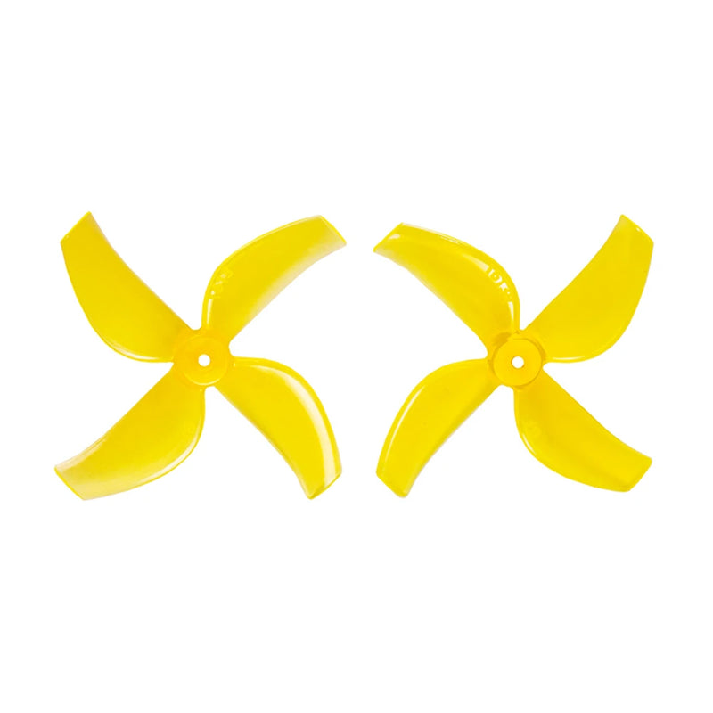 4 Pairs GEMFAN 1613 40mm 1.6 Inch 4 Blade PC Propeller 1mm / 1.5mm for FPV Racing Drones Compatible with 0802 1102 Motor