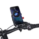 LAOTIE BM2 Universal Bike Phone Holder Four Corners Shockproof Free Rotation 4.0"-7.0" Cellphone Electric Scooter Motorcycle Bicycle Mount for SAMEBIKE LAOTIE