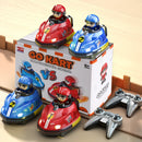 061 2.4G Two-player RC Bumper Car Parent-child Interaction Kart Drifting Collision Ejection Cool Lights Children Remote Control Toys