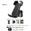 XANES YYS-443 Phone Holder 4.7"-6.8" Adjustable Phone Clip Stand Shockproof Portable Bike Holder Phone Bracket for Bicycle Motorcycle