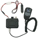 QYT KT-WP12 Mini Dual Band Mobile Radio 25W High Power 200 Channels 136-174MHz 400-470MHz VHF UHF Long Range Car Two Way Radio Transceiver