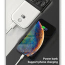 Mini Portable Outdoor Hand Fan Hanging Neck Fan USB Charging 3000mAh Battery Powered 180 Folding Wireless Table Air Cooling Fan