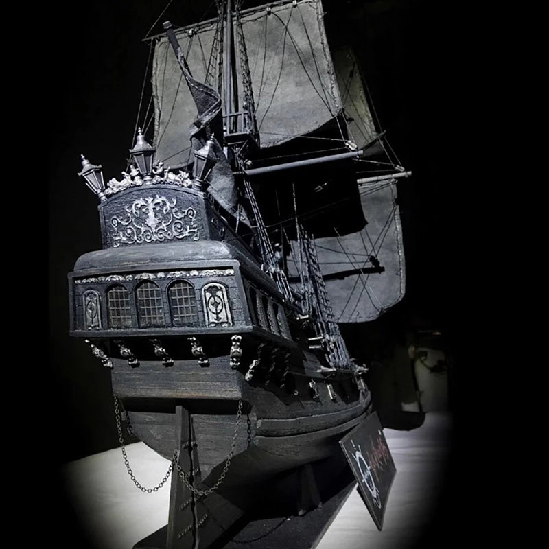 Black Pearl Ship 2024 Edition DIY Hand-assembled Wooden Ship Kit Model