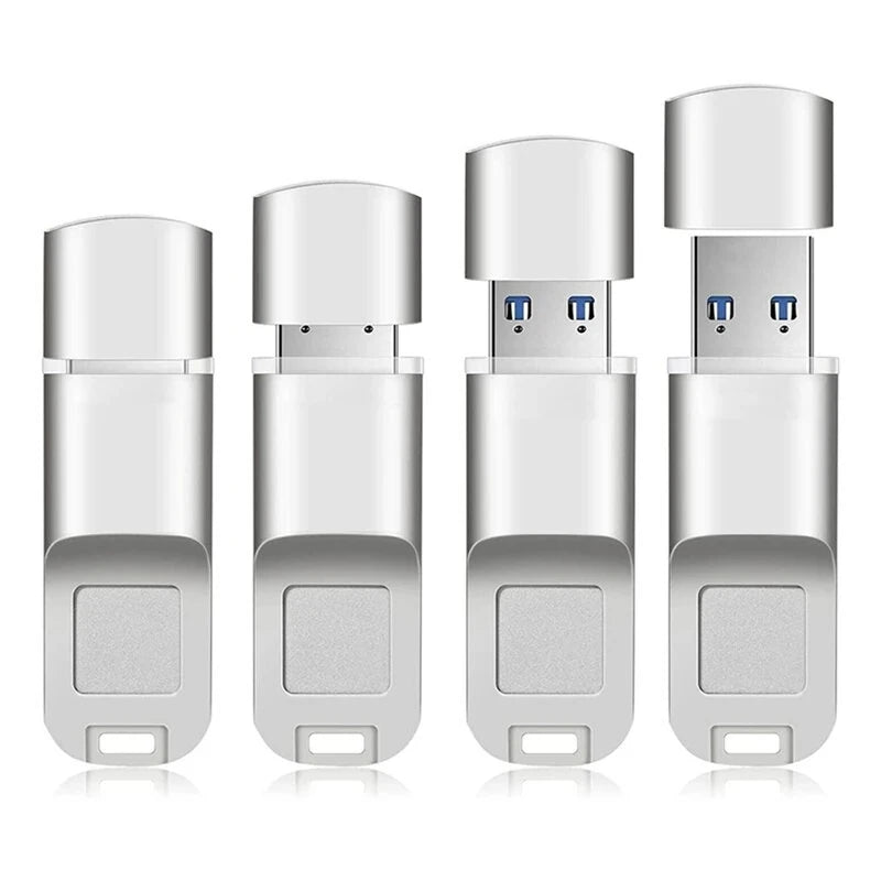 Fingerprint Recognition USB3.0 Flash Drive 256GB/128GB/64GB Accurate Identificaiotn Privacy Management Key USB Fingerprint Pendrive Plug and Play