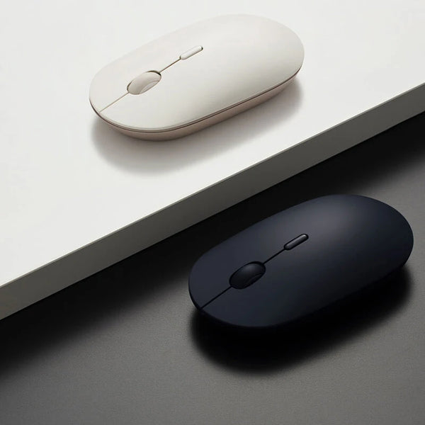 Xiaomi 3 Wireless Mouse 2.4GHz Bluetooth Dual Modes 2400/1600/1200/800 4 DPI Mini Wireless Mute Mice for PC Laptop Computer