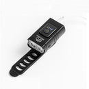 1000LM Brightness Bike Light Set 6 Light Modes 1200mAh Battery Aluminum Alloy Bicycle Front Light with Smart Taillight for Mountain Bicycle Scooter