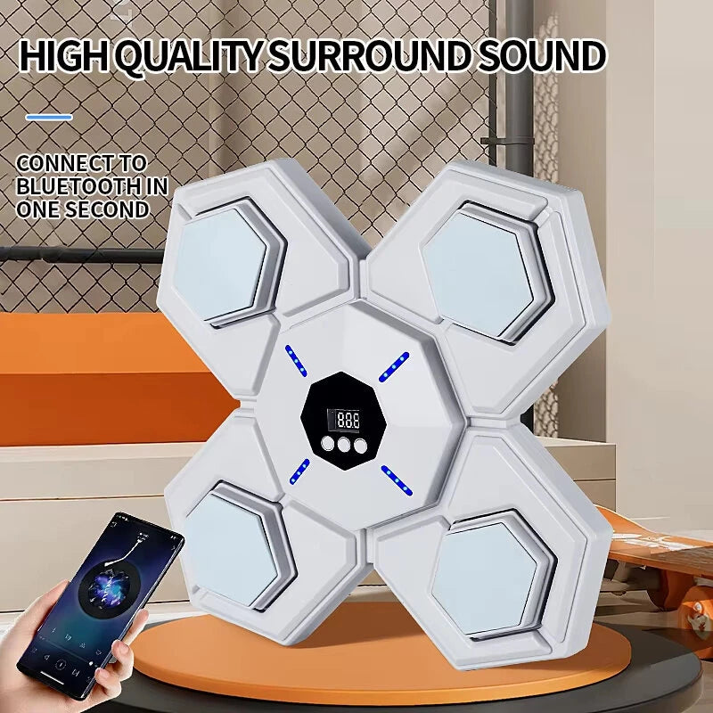 KALOAD Smart Music Boxing Machine Adult Children Sports Fitness Boxing Trainer Home Exercise Response Training Boxing Wall Target