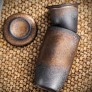 IPRee 230ML Retro Tea Cups Porcelain Water Tea Cup Home Vintage Espresso Coffee Cup Ceramic Latte Cups Stoneware Teacup