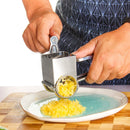 4 PCS Handheld Stainless Steel Rotary Cheese Grater Kitchen Tool Garlic Carrot Cutter Slicer Shredder Grinder