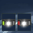 Smart Sensor 600 Lumens XPG+COB LED Headlamps Double Light Source Headlight With Safety Light Waterproof Portable Head Lamp